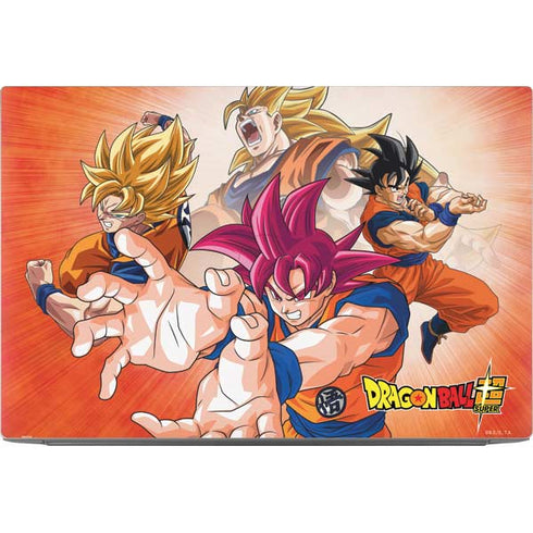 Dragon Ball Super Goku Evolution Dell XPS Skin