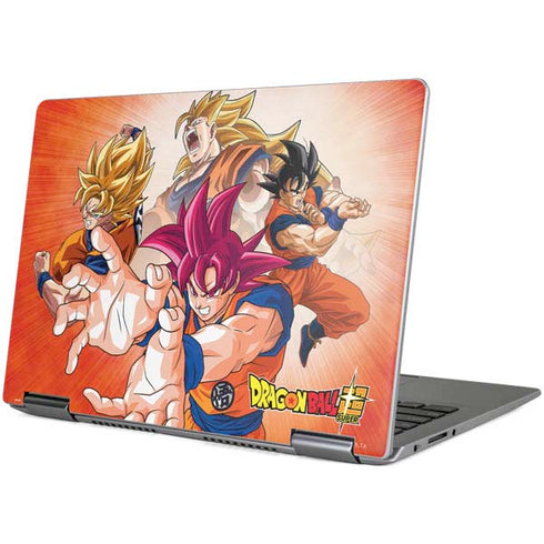 Dragon Ball Super Goku Evolution Yoga 710 14in Skin