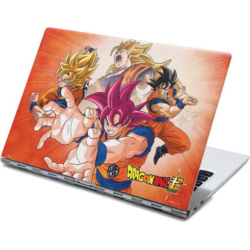 Dragon Ball Super Goku Evolution Yoga 910 2-in-1 14in Touch-Screen Skin