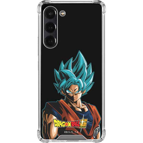 Dragon Ball Super Goku Galaxy S24 FE Clear Case