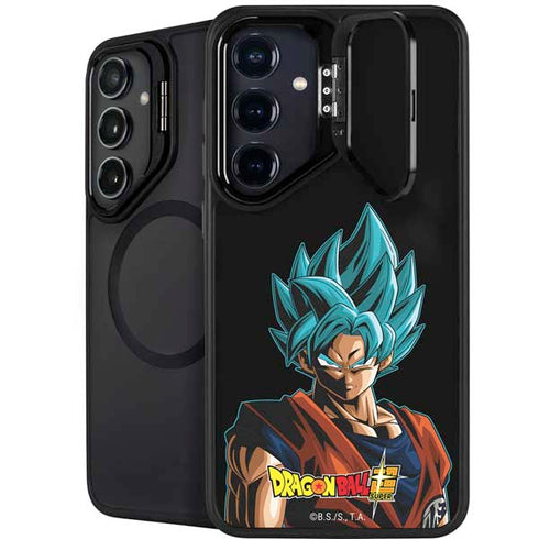 Dragon Ball Super Goku Galaxy S25 Plus Kickstand Case