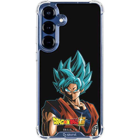 Dragon Ball Super Goku Galaxy S25 FE Clear Case