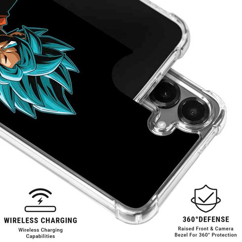 Dragon Ball Super Goku Galaxy S26 Plus Clear Case