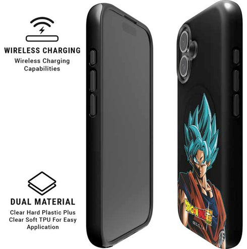Dragon Ball Super Goku iPhone 16 Magsafe Impact Case