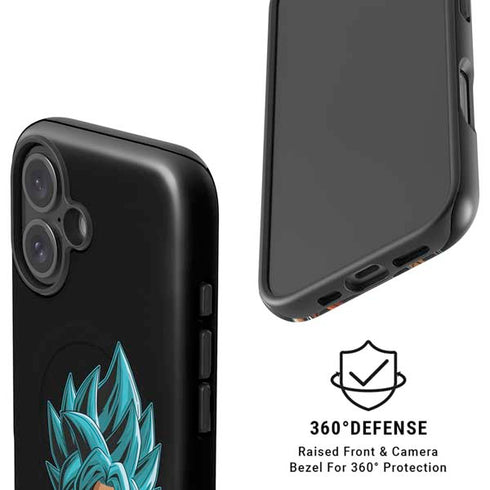 Dragon Ball Super Goku iPhone 16 Plus Magsafe Impact Case
