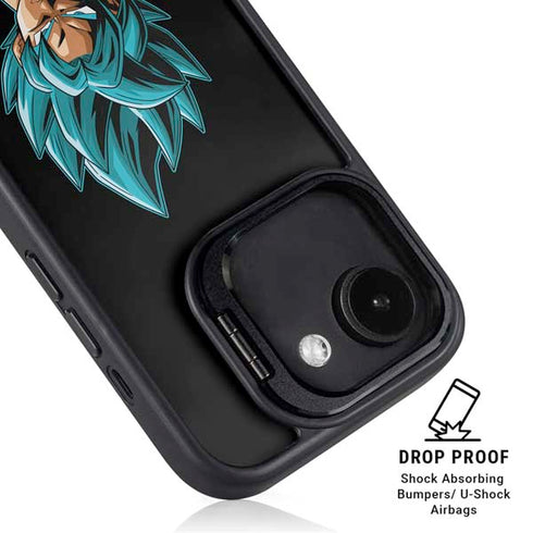 Dragon Ball Super Goku iPhone 16e Kickstand Case