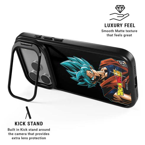 Dragon Ball Super Goku iPhone 17 Pro Max Kickstand Case