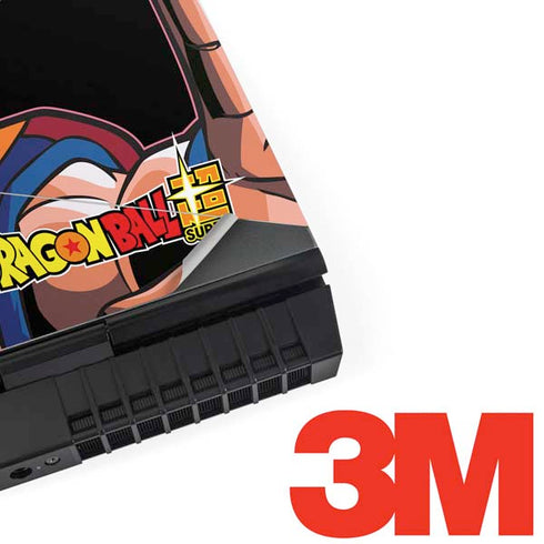 Dragon Ball Super Goku Portrait Super Sayan 4 Dell Alienware Skin