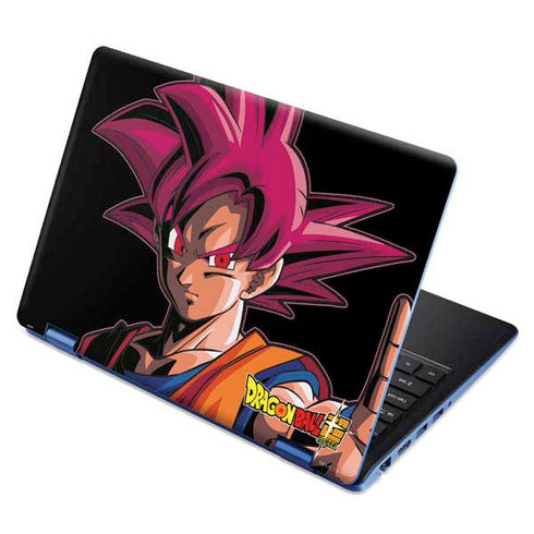 Dragon Ball Super Goku Portrait Super Sayan 4 Aspire R11 11.6in Skin