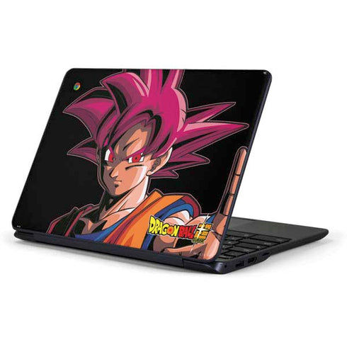 Dragon Ball Super Goku Portrait Super Sayan 4 Samsung Chromebook Skin