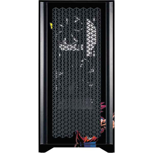 Dragon Ball Super Goku Portrait Super Sayan 4 Corsair 4000D Tempered Glass Mid-Tower ATX Case Skin