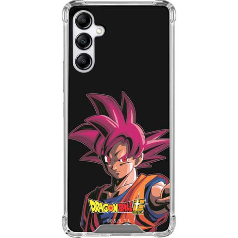 Dragon Ball Super Goku Portrait Super Sayan 4 Galaxy A14 5G Clear Case