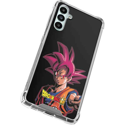 Dragon Ball Super Goku Portrait Super Sayan 4 Galaxy A14 5G Clear Case