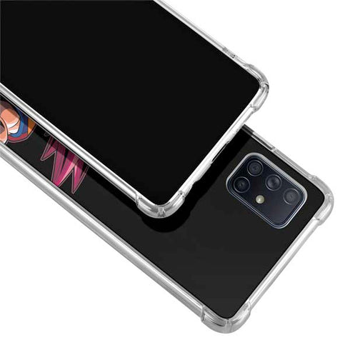 Dragon Ball Super Goku Portrait Super Sayan 4 Galaxy A51 5G Clear Case