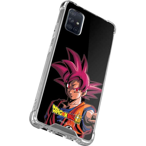Dragon Ball Super Goku Portrait Super Sayan 4 Galaxy A51 5G Clear Case