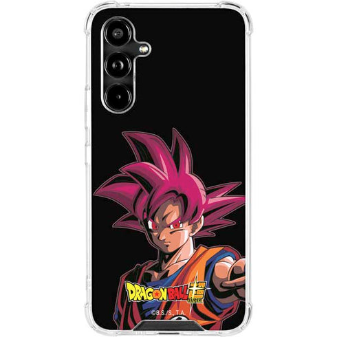 Dragon Ball Super Goku Portrait Super Sayan 4 Galaxy A54 5G Clear Case
