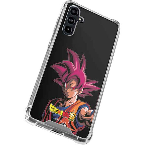 Dragon Ball Super Goku Portrait Super Sayan 4 Galaxy A54 5G Clear Case