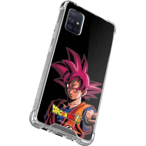 Dragon Ball Super Goku Portrait Super Sayan 4 Galaxy A71 5G Clear Case
