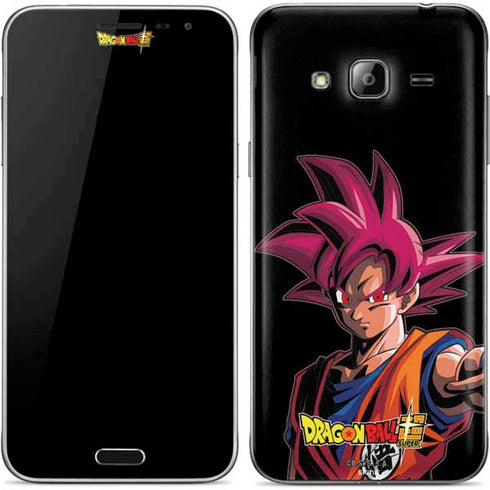 Dragon Ball Super Goku Portrait Super Sayan 4 Galaxy J3 Skin
