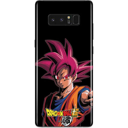 Dragon Ball Super Goku Portrait Super Sayan 4 Galaxy Note 8 Skin