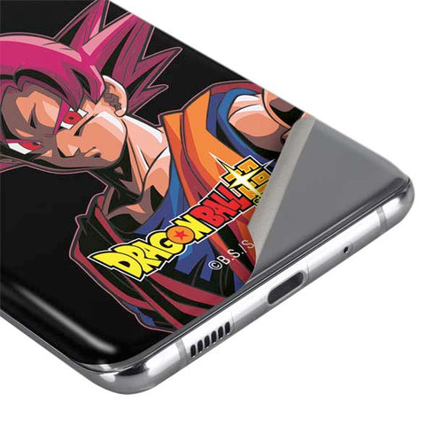 Dragon Ball Super Goku Portrait Super Sayan 4 Galaxy S20 Skin