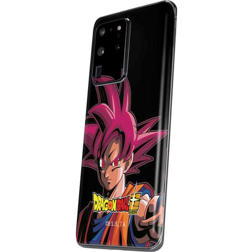 Dragon Ball Super Goku Portrait Super Sayan 4 Galaxy S20 Ultra 5G Skin