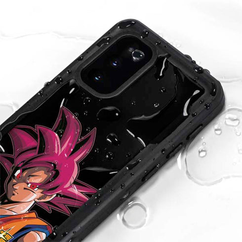 Dragon Ball Super Goku Portrait Super Sayan 4 Galaxy S20 Waterproof Case