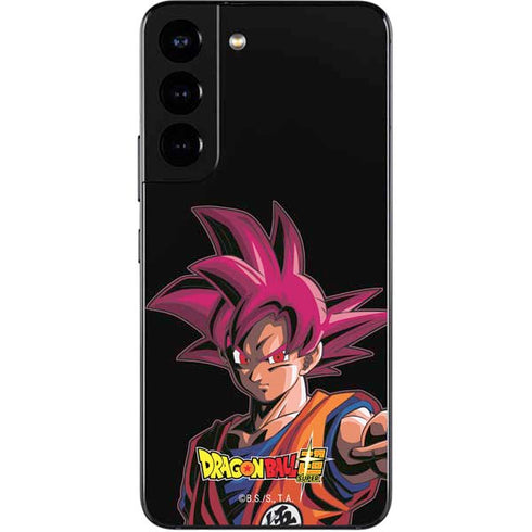 Dragon Ball Super Goku Portrait Super Sayan 4 Galaxy S22 Skin