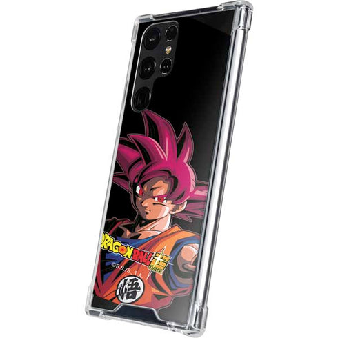 Dragon Ball Super Goku Portrait Super Sayan 4 Galaxy S22 Ultra Clear Case