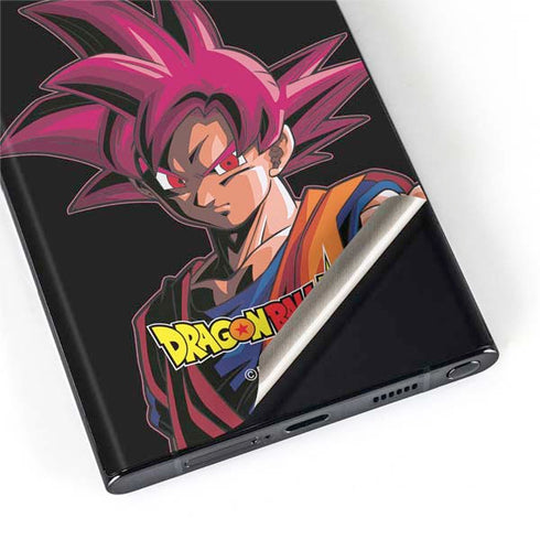 Dragon Ball Super Goku Portrait Super Sayan 4 Galaxy S22 Ultra Skin