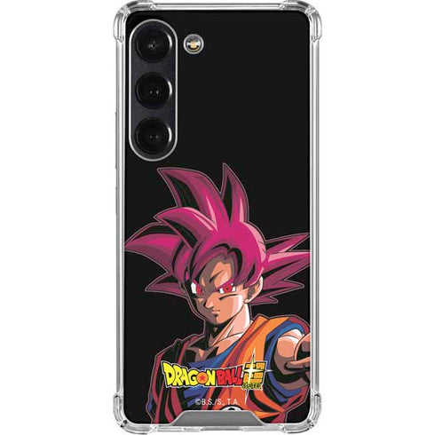 Dragon Ball Super Goku Portrait Super Sayan 4 Galaxy S23 Clear Case