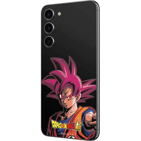 Dragon Ball Super Goku Portrait Super Sayan 4 Galaxy S23 FE Skin