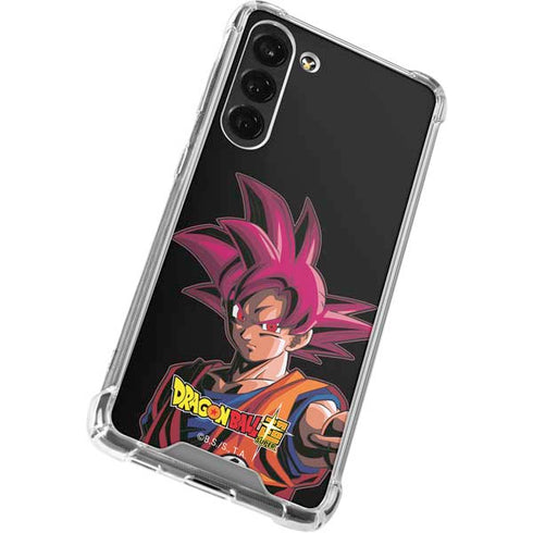 Dragon Ball Super Goku Portrait Super Sayan 4 Galaxy S23 Plus Clear Case