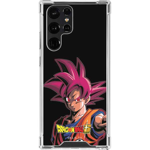 Dragon Ball Super Goku Portrait Super Sayan 4 Galaxy S23 Ultra Clear Case