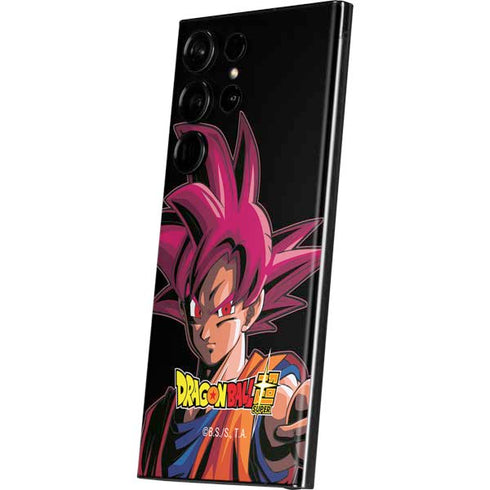 Dragon Ball Super Goku Portrait Super Sayan 4 Galaxy S23 Ultra Skin