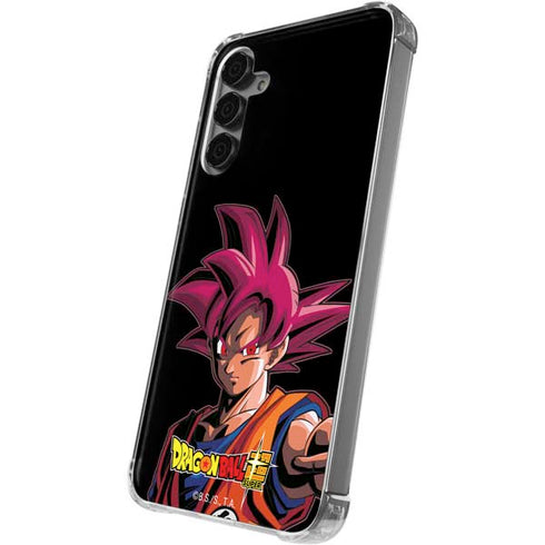 Dragon Ball Super Goku Portrait Super Sayan 4 Galaxy S24 Plus Clear Case