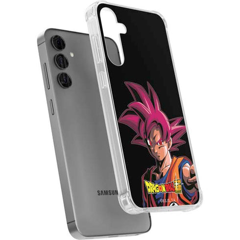 Dragon Ball Super Goku Portrait Super Sayan 4 Galaxy S24 Plus Clear Case