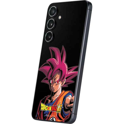 Dragon Ball Super Goku Portrait Super Sayan 4 Galaxy S24 Skin