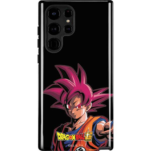 Dragon Ball Super Goku Portrait Super Sayan 4 Galaxy Cases