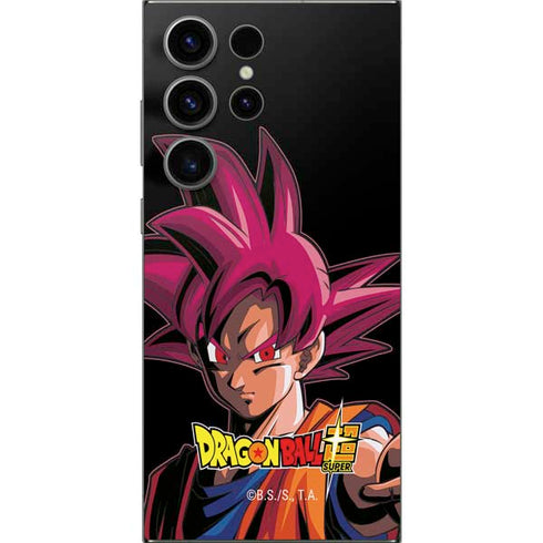 Dragon Ball Super Goku Portrait Super Sayan 4 Galaxy S24 Ultra Skin
