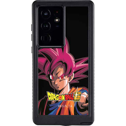 Dragon Ball Super Goku Portrait Super Sayan 4 Galaxy S24 Ultra Waterproof Case