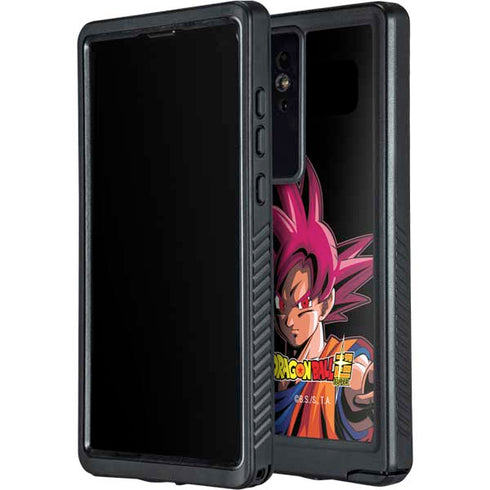 Dragon Ball Super Goku Portrait Super Sayan 4 Galaxy S24 Ultra Waterproof Case
