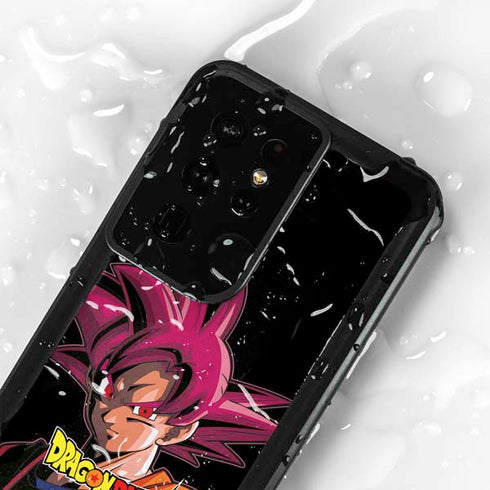 Dragon Ball Super Goku Portrait Super Sayan 4 Galaxy S24 Ultra Waterproof Case
