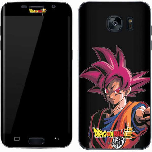 Dragon Ball Super Goku Portrait Super Sayan 4 Galaxy S7 Skin
