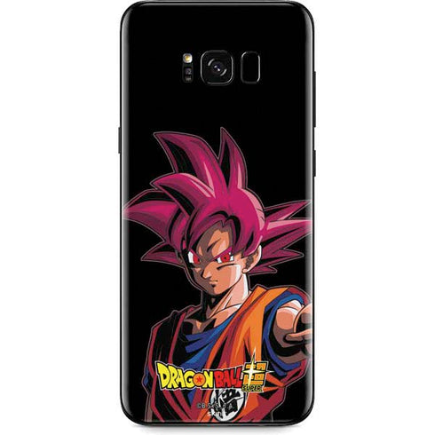 Dragon Ball Super Goku Portrait Super Sayan 4 Galaxy S8 Plus Skin