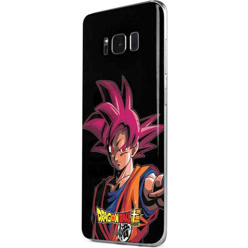 Dragon Ball Super Goku Portrait Super Sayan 4 Galaxy S8 Plus Skin