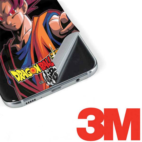 Dragon Ball Super Goku Portrait Super Sayan 4 Galaxy S8 Plus Skin