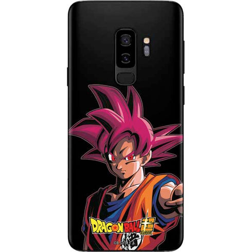 Dragon Ball Super Goku Portrait Super Sayan 4 Galaxy S9 Plus Skin