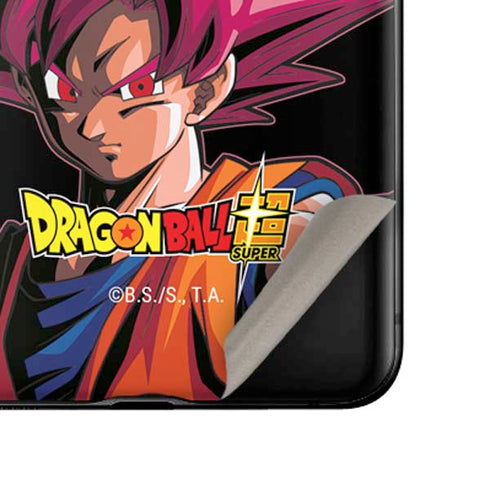 Dragon Ball Super Goku Portrait Super Sayan 4 Galaxy Z Flip Skin