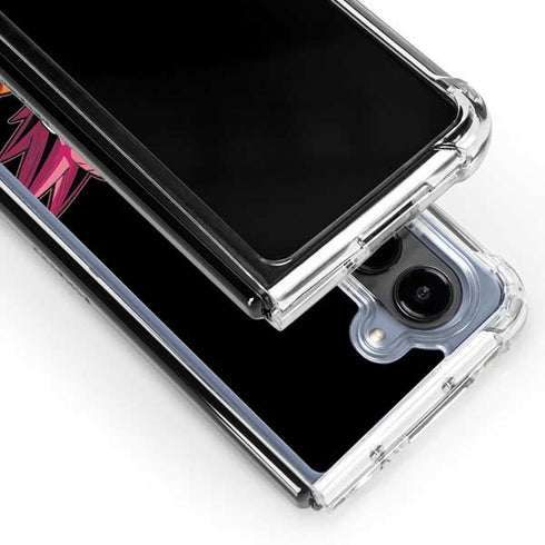 Dragon Ball Super Goku Portrait Super Sayan 4 Galaxy Z Fold5 5G Clear Case